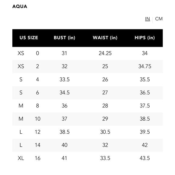 NWT! Aqua Swim Blue Sea Life Asymmetric Swimsuit - Size Medium - Picture 6 of 6